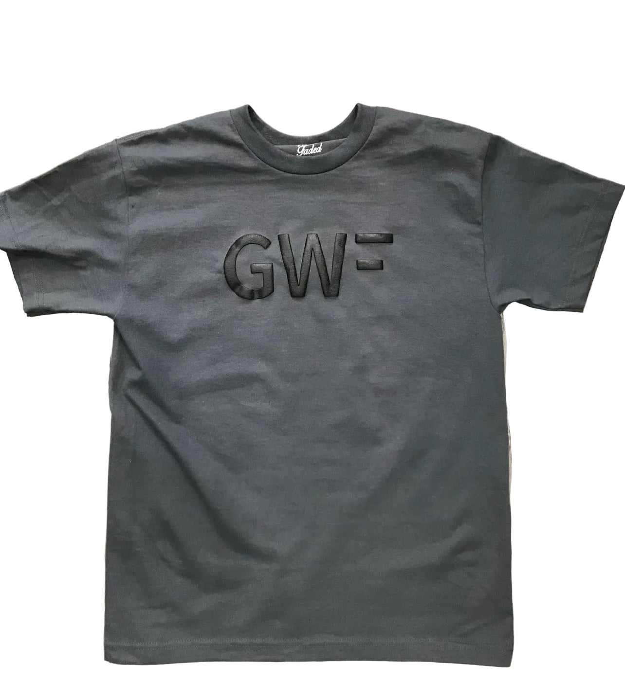 Gifted When Faded Metal Gray “GWF Print” Unisex Tee