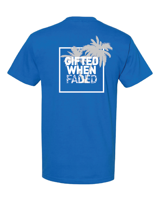 Gifted When Faded “Faded Palm” Unisex tee