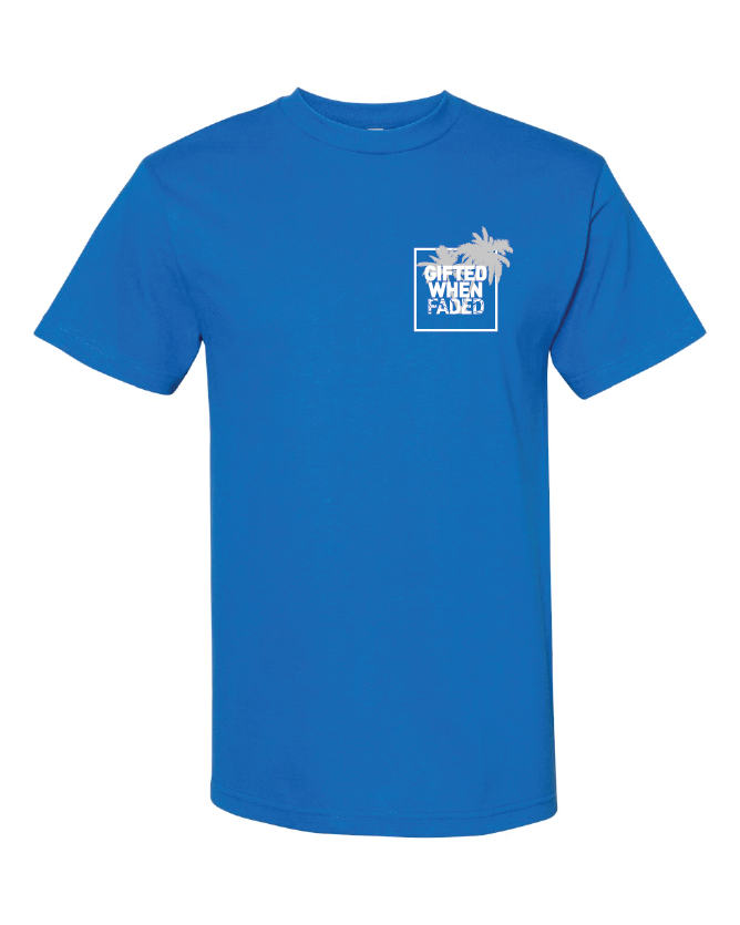 Gifted When Faded “Faded Palm” Unisex tee