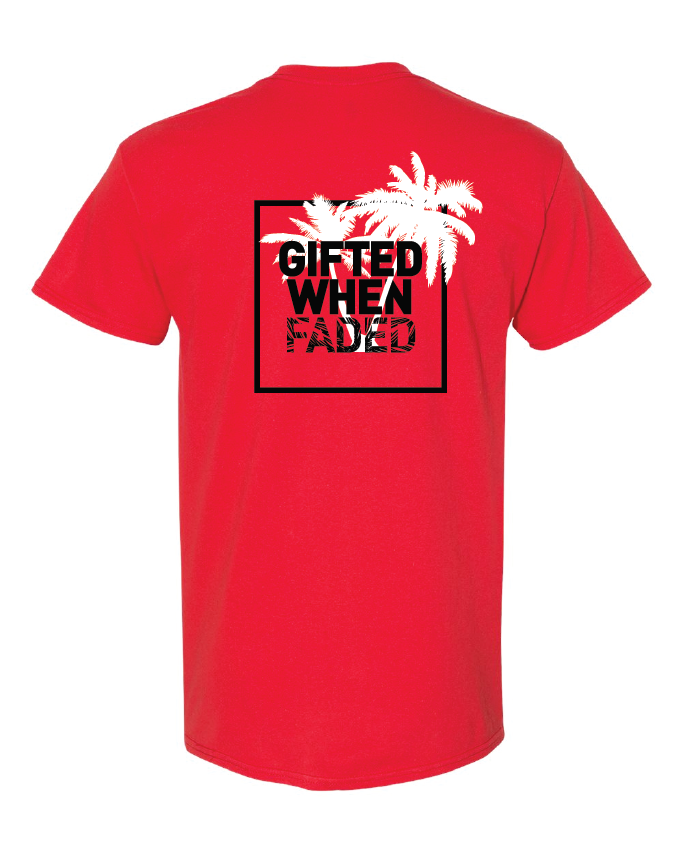 Gifted When Faded “FADED PALM” Unisex Tee