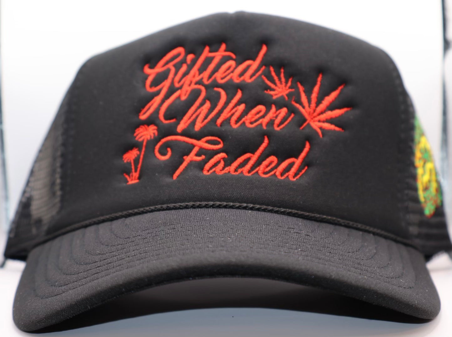 GWF Red "Respire" Trucker Hat
