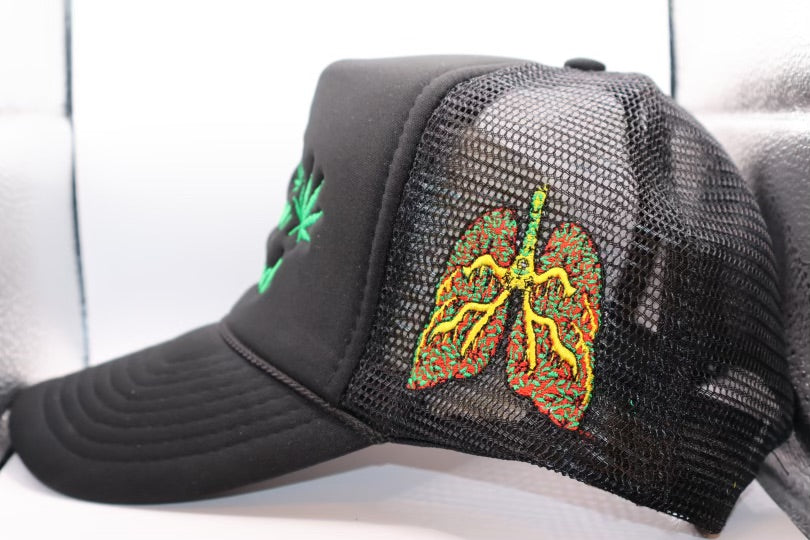 GWF Green "Respire" Trucker Hat